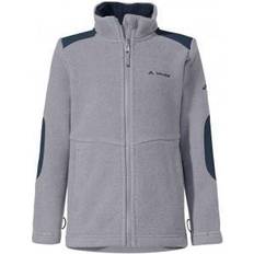 Grå Fleecejakker Vaude Kids Caprea Fleece Jacket Ii Grey-melange Jakke