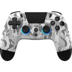 Gioteck PlayStation 4 Gamepads Gioteck VX4 + PS4 Wireless RGB Controller Light Camo