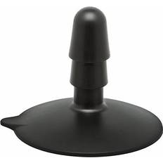Doc Johnson Tilbehør sexlegetøj Sexlegetøj Doc Johnson Vac-U-Lock Large Black Suction Cup Plug in stock