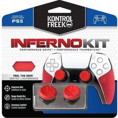KontrolFreek Spilkontroller tilbehør KontrolFreek PlayStation 5 DualSense Controller Galaxy Kit - Inferno Red