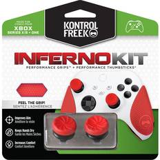 KontrolFreek Spilkontroller tilbehør KontrolFreek Performance Thumbsticks + Grips Til Xbox - Inferno