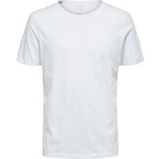 Brun - Rund hals T-shirts Selected Short Sleeve O-neck W T-shirt