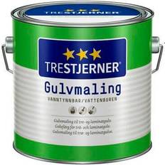 Trestjerner - Gulvmaling White 3L