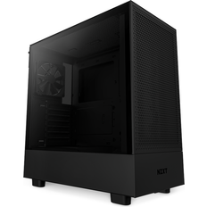 E-ATX - Midi Tower (ATX) Kabinetter NZXT H5 Flow Tempered Glass