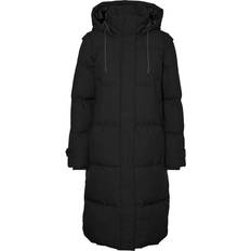 Vero Moda Dame - Grøn Frakker Vero Moda Padded Long Jacket Kvinder