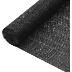 vidaXL Privacy Net Black 3.6x50 HDPE