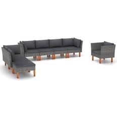 vidaXL 3082086 Loungesæt, borde inkl. 1 stole & 6 sofaer