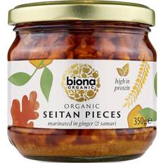 Biona Krydderier & Urter Biona Seitan Pieces in Ginger And Soya Sauce 350g