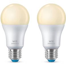WiZ LED-pærer WiZ Dimmable A60 LED Lamps 8W E27