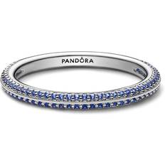 Pandora Krystal - Sølv Ringe Pandora Me Ring - Silver/Blue