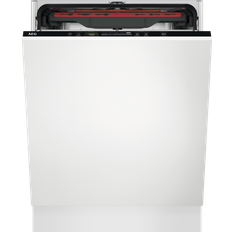Display - Fuldt integreret Opvaskemaskiner AEG FSB64907Z Rustfrit stål