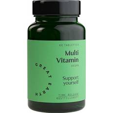 B-vitaminer - Kalcium Vitaminer & Mineraler Great Earth Multi Vitamin 60 stk