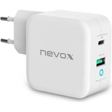 Nevox Apple iPhone 13 mini Mobiltilbehør Nevox 65W USB-C PD QC3.0 Ladeger„t GaN weiá