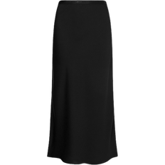 32 - Dame - Midinederdele - Polyester Calvin Klein Slim Recycled Crepe Midi Skirt