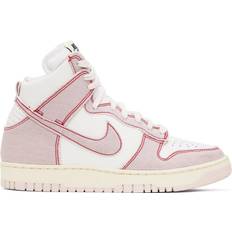45 ½ - Herre - Pink Sneakers Nike Dunk High 85 M - Summit White/University Red/Coconut Milk/Barely Rose