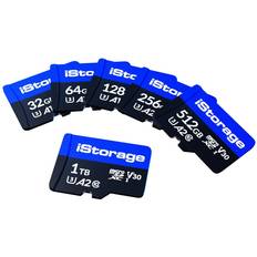 iStorage IS-MSD-1-256, 256 GB, MicroSDXC, Klasse 10, UHS-III, Class 3 (U3) V30