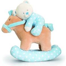 Keel Toys Legetøj Keel Toys Teddy Bear On Rocking Horse