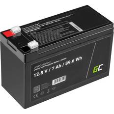 Green Cell Special-batteri LiFePo-batteri Fladstik LiFePO 4 12.8 V 7 Ah