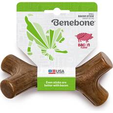 Benebone Bacon Stick Real Wood Durable Dog Chew