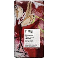 Vivani Fødevarer Vivani Dark Almond Caramel Crisp 80g