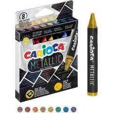 CARIOCA Vokskridt Metallic 8 Farver