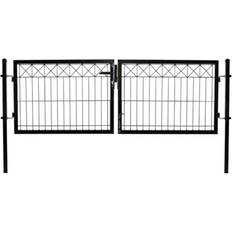 Hortus Låger Hortus Double Gate for Panel Fence with Decoration "X" 300x100cm