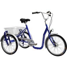 Rød - Unisex Trehjulet cykel Monark 3313 3 Gear Unisex