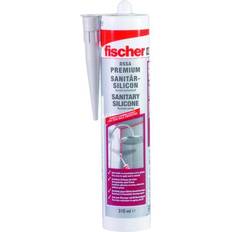 Tætningsmidler, Kemikalier & Spartelmasser Fischer Sanitary silicone DSSA SW