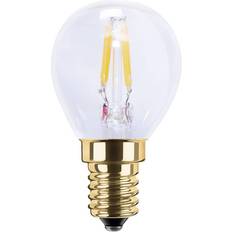 Segula Lysstofrør Segula 55204 LED (RGB)-lamp Energiklasse G (A G) E14 Pæreform 1.5 W = 10 W Varmhvid (Ø x L) 35 mm x 65 mm 1 stk