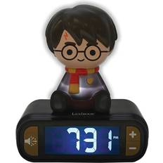Hvid Indretningsdetaljer Lexibook Harry Potter Childrens Clock With Night Light