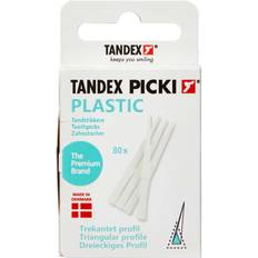Tandex Tandstikker Tandex hvid plast trekantet - 960 stk