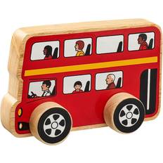 Lanka Kade Legetøjsbil Lanka Kade Röd buss i trä