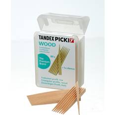 Tandex Tandtråd & Tandstikkere Tandex Picki Mellemrumsbørste Wood Birk Trekantet 80