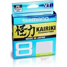 Shimano Fiskeliner Shimano Kairiki 8 braid 300m Green 0.20mm 17.1kg