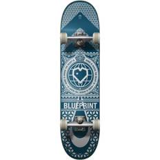 Blueprint Home Heart Komplet Skateboard Pink 7.75"