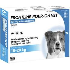 Frontline Hunde Kæledyr Frontline pour-on Vet hund, 10-20