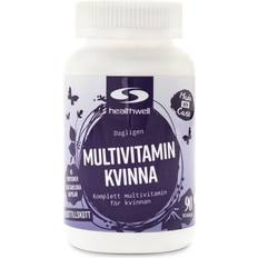 Healthwell Multivitamin Kvinna 90 stk