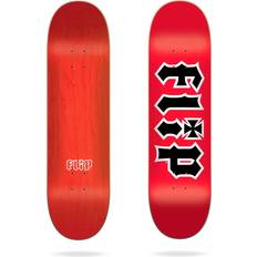 Flip Skateboard Deck Team HKD Red 8.13 x 32.0 Rød 8.125" Unisex Adult, Kids, Newborn, Toddler, Infant