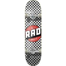 RAD Board Co. Checkers Progressive Komplet Skateboard Sort/Teal 8"