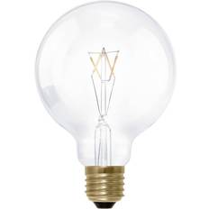 Segula LED-pærer Segula 55282 LED (RGB)-lamp Energiklasse F (A G) E27 Globeform 3 W = 26 W Varmhvid (Ø x L) 95 mm x 140 mm 1 stk