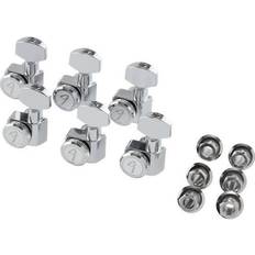 fender locking tuners left handed polished chrome