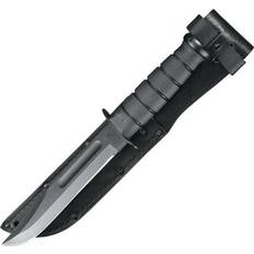 Ka-Bar Black Handled U.S.A Fighting/Utility Fine Hunting Knife