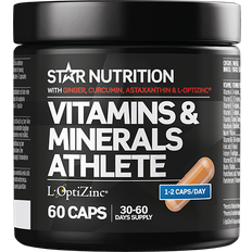 Star Nutrition Vitamins & Minerals Athlete 60 stk