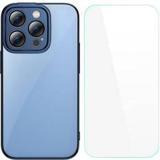 Baseus Blå Mobilcovers Baseus iPhone 14 Pro Max Cover Glitter Series Blå