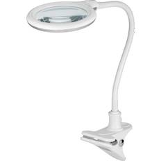 Hvid Bordlamper Goobay LED Magnifying Bordlampe 37cm