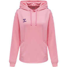 Firkantet - Pink - Polyester Tøj Hummel Core Xk Poly Sweat Hoodie Women