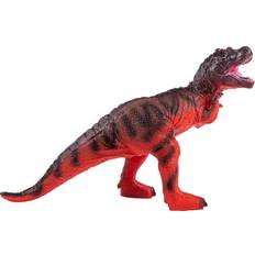 Tyggelegetøj Magisk sand Stor blød sort/rød T-Rex 50 cm