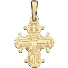 BNH Day Cross With Father Pendant - Guld