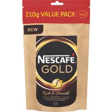 Nescafé Drikkevarer Nescafé Gold Instant Kaffe Refill 210 g.