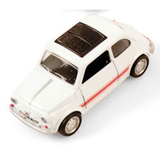 Magni Byggesæt Magni Fiat 500 Hvid